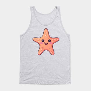 sweet starfish cartoon Tank Top